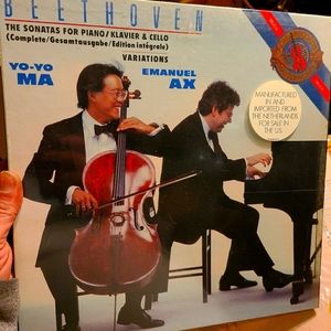 Sealed Beethoven, Yo-Yo Ma, Emanuel Ax - 3X LP SET